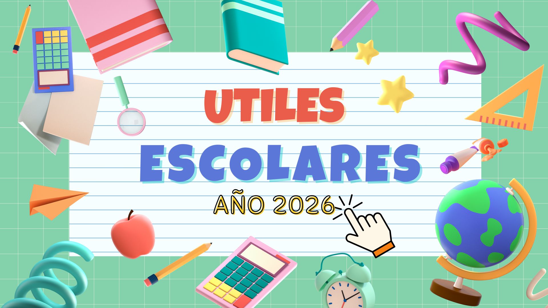Útiles escolares 2026